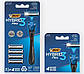 Бритва чоловіча Bic Flex 3 Hibrid з 4 змінними картриджами, фото 6