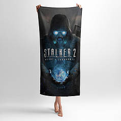 Рушник з принтом «Сталкер. Тінь Чорнобиля. Stalker. Shadow of Chernobyl»