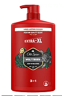Гель для душу та шампунь Old Spice 3в1 Wolfthorn 1 л