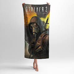 Рушник з принтом «Сталкер: Серце Чорнобиля. Stalker: Heart of Chornobyl»