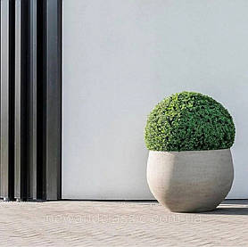 Горщик з бетону "Беллона" (Д41-64 см) кашпо вазон для квітів та дерев, для вулиці, саду, дачі та тераси