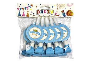 Дудочки до дня народження 10шт ООПТ 10409