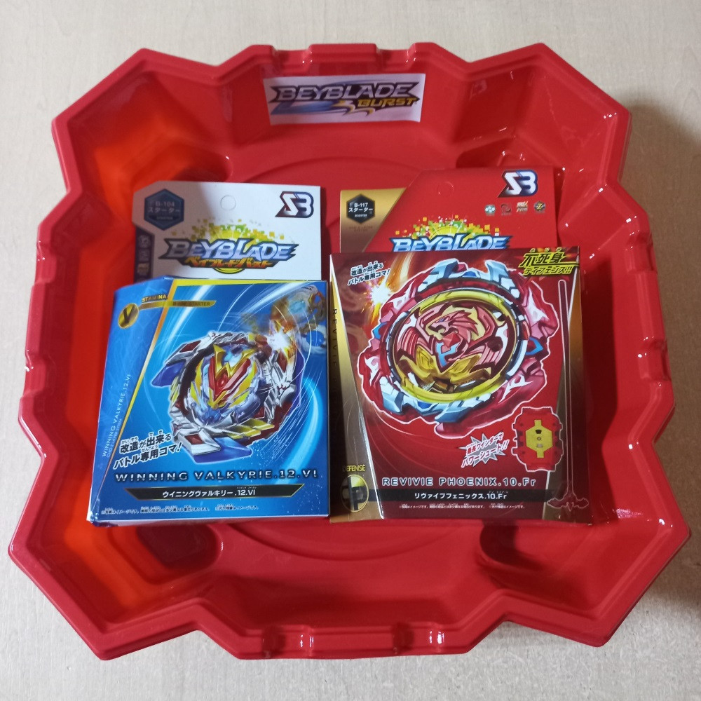 Ігровий набір бейбрів Beyblade Імератор Фенікс і Вайдинг Валкирія Валтаек + арена 35 см