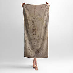 Рушник з принтом «Мапа Зони. Сталкер 2: Серце Чорнобиля. S.T.A.L.K.E.R 2: Heart of Chernobyl»