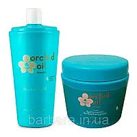 Маска +Шампунь з олією орхідеї Kleral System Orchid Oil Cream 500 ml+1000 мл