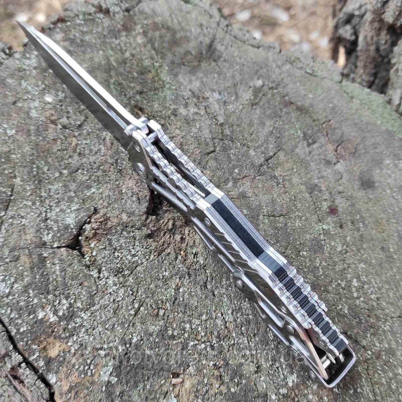 ジョンジュン Ніж складаний трансформер Cyberpunk Silver Jinjunlang JL