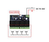 WiFi реле 4 канала 7-32 в USB 5в, Сухий контакт Ewelink, фото 4