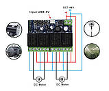 Wi-Fi реле 4 канали 7-32 в USB 5 в з пультом, Сухий контакт Ewelink, фото 7
