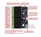 WiFi реле 4 канала 7-32 в USB 5в, Сухий контакт Ewelink, фото 3