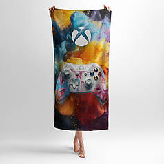 Рушник з принтом «Віртуальний стиль. Xbox. Virtual Style»