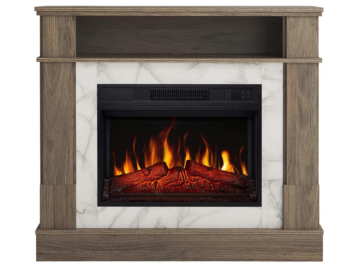 Камінокомплект Електрокамін ArtiFlame For Living AF23S дуб сірий Електричний 3D Камін
