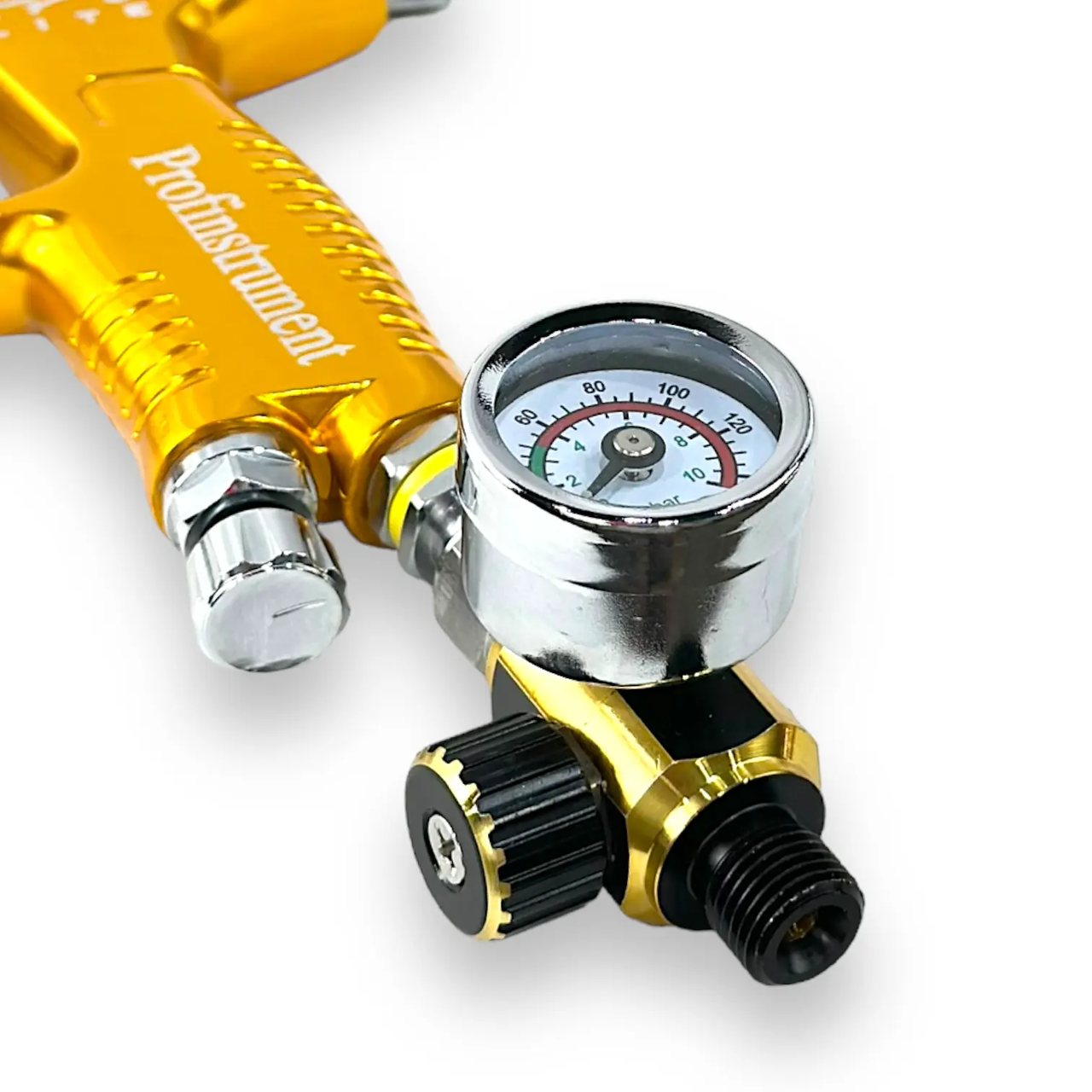 Редуктор на фарбопульт, регулятор тиску, манометр, фото 1