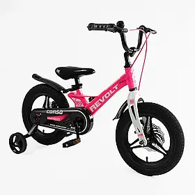 Велосипед Corso Revolt 14" Магнієва рама Рожевий Art MG-14826