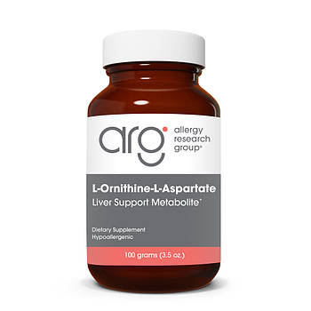 Allergy Research L-Ornithine-L-Aspartate Powder / Орнітин аспартат порошок ( Гепа-Мерц аналог) 100 г BX954