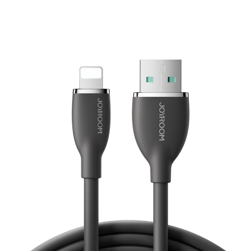Кабель Joyroom S-A29 Colorful Series 3A Liquid Silicone Fast Cable (USB-A to Lightning) 1.2m Black