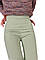 Жіночі лосини еластичні в рубчик з високим широким поясом без утеплення демісезон 99-101см м'ята розмір S, фото 5