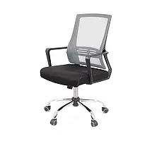 М'яке комп'ютерне крісло Асті KD TILT, ергономічне офісне крісло сітка, компактне сучасне крісло