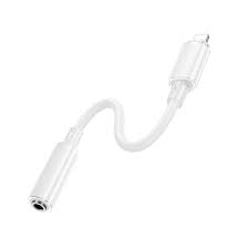 AUX cable  BOROFONE BV22 Lemon digital audio conversion cable iP to 3.5 white