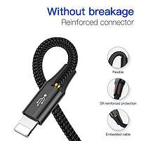 Кабель Combo на 4 девайса Baseus Fast 4-in-1 Cable (Lightning+Type-C(2)+Micro) 3.5A (1.2m), фото 7