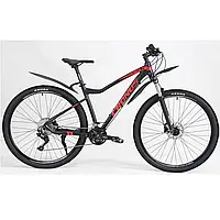 Велосипед Cronus 29" Baturo-520 2022 Рама-21" розмір рами на зріст від 185-205 см чорно-червоний