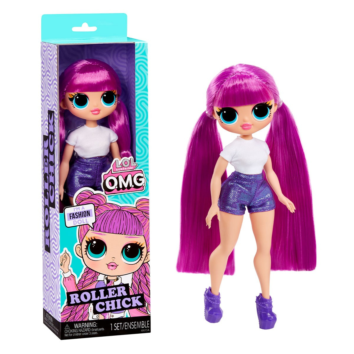 Лялька L.O.L.Surprise! серії OPP O.M.G. Roller Chick – Лол Роллер Леді 988878, фото 1