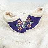 Жіночі бурки-тапочки Tellus 60-84SI сині, фото 4