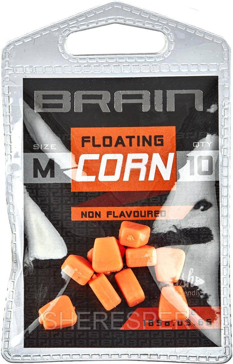 Кукурудза Brain Fake Floating Corn Non Flavoured Розмір-M до: жовтогарячий