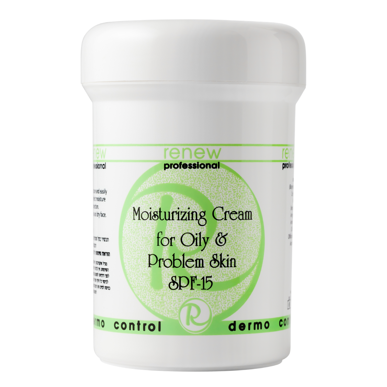MOISTURIZING CREAM FOR OILY SKIN SPF-15 DERMO CONTROL RENEW Зволожувальний крем для жирної шкіри 250 мл