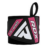 Бинти для зап'ясть (кистьові бинти) RDX W4 PINK 24"-M, фото 5
