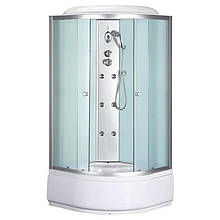 Душовий бокс Mixxus STRONG SBH01-90x90x215-FB SATIN (MI6888)