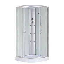 Душовий бокс Mixxus STRONG SBH02-90x90x215-FB SATIN (MI6890)