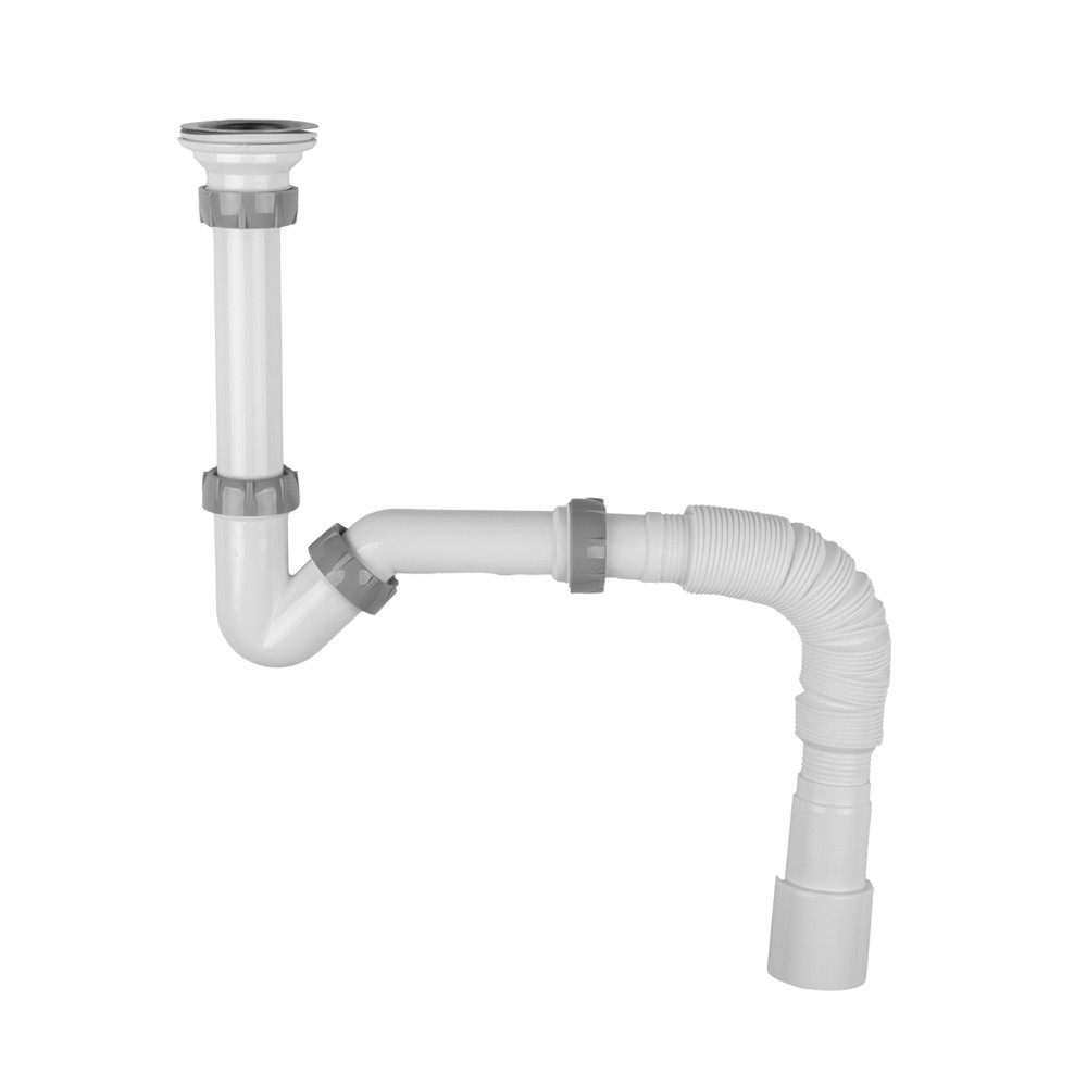 Сифон для біде ITAL SB1013, 1 1/4"х32 , з гофротрубою 32х40/50