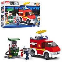 Конструктор 135 дететалей "Пожежна машина" М38-В0623 Sluban