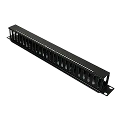 EPNew PLMN-060Z Кабельний організатор 1U з кришкою, чорний, EPNew