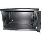 Hypernet WMNC-9U-FLAT-AC-BLACK Шафа коммутаційна настінна 9U 600x450, фото 3