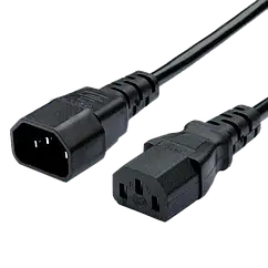 Kingda С13-C14, 1.8 м, 1.0 мм2 Шнур живлення