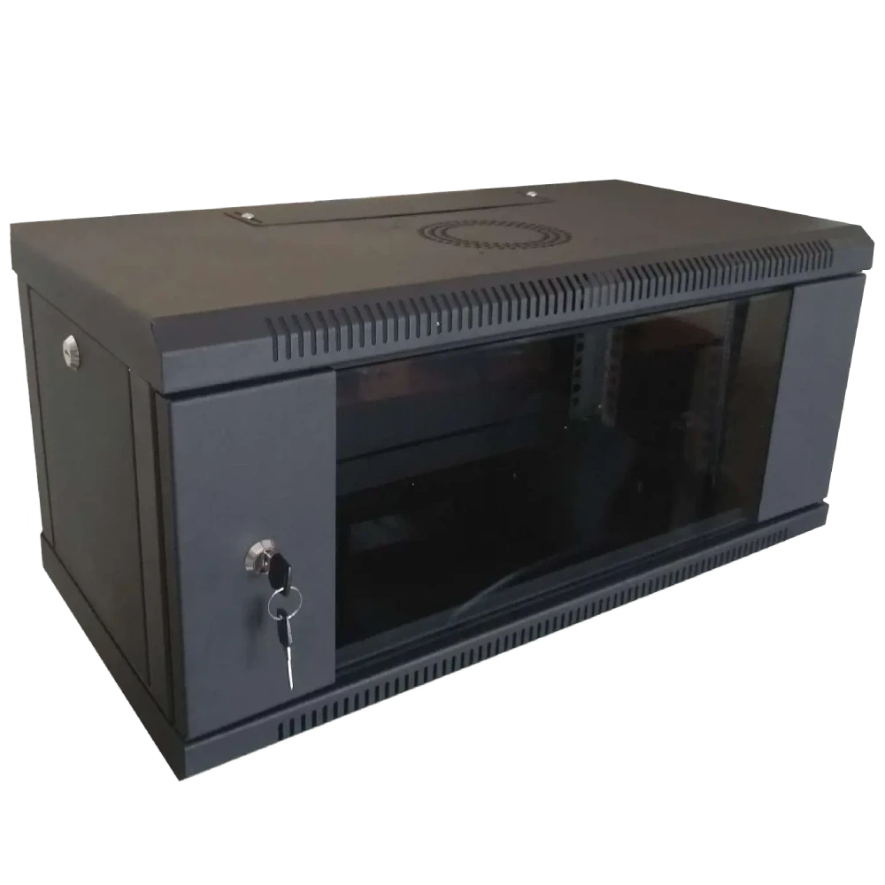 Hypernet WMNC-45-4U-Black Шафа коммутаційна настінна, фото 1