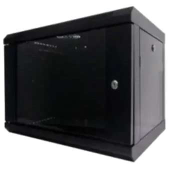 Hypernet WMNC-9U-FLAT-BLACK Шафа коммутаційна настінна, фото 1