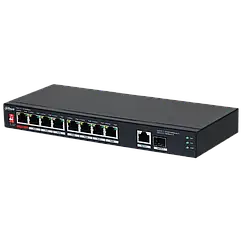Dahua DH-PFS3110-8ET1GT1GF-96 PoE Комутатор 8 портів некерований