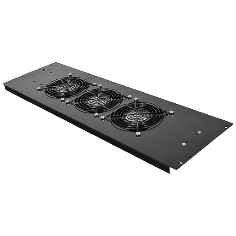 MGSE 610мм 3-х вентиляторний блок у дах для шаф, фото 1