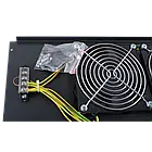 MGSE 610мм 3-х вентиляторний блок у дах для шаф, фото 3