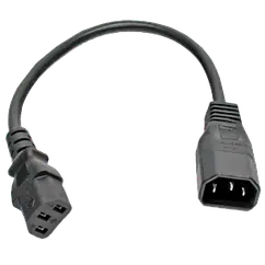 Kingda С13-C14, 0.3 м, 0.75 мм2 Шнур живлення