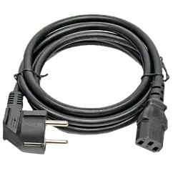 Kingda (С13-CEE 7/7), 3 м, 0.75 мм2 Шнур живлення