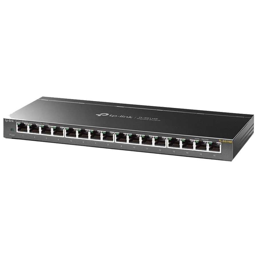 TP-LINK TL-SG116E 1000M Комутатор 16 портів некерований, фото 1