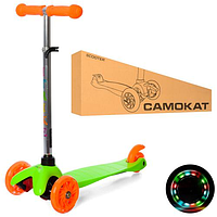 Самокат триколісний iTrike MINI BB 3-013-4-C-GR Зелений