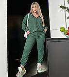 Костюм вельветовий джогери та курточка 8290, фото 4