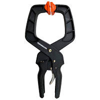 Оригінал! Струбцина Tekhmann з храповим механізмом 4" (9300004) - Вища Якість!