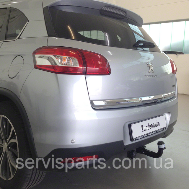 Фаркоп Peugeot 4008 2012-2017 (Пежо 4008) без підрізу бампера