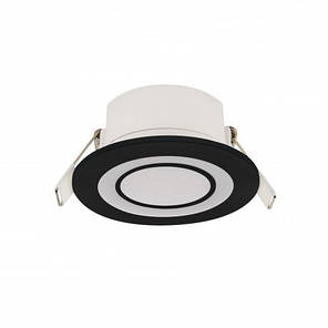 LED світильник вбудований Horoz CARTER-5 5W 4200K чорний 016-072-0005-020, фото 1