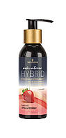 Змазка водно-силіконова Sensuva Hybrid Strawberry (125 мл) без цукру, можна для оральних пестощів - SO3245